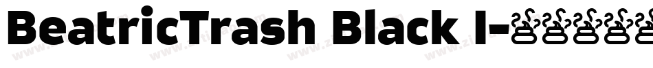 BeatricTrash Black I字体转换